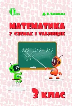 Математика в схемах і таблицях 3 клас