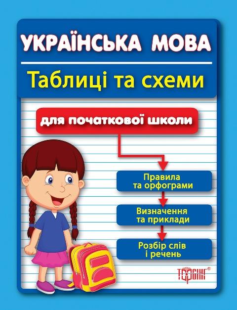 Українська мова в таблицях та схемах для учнів початкових класів